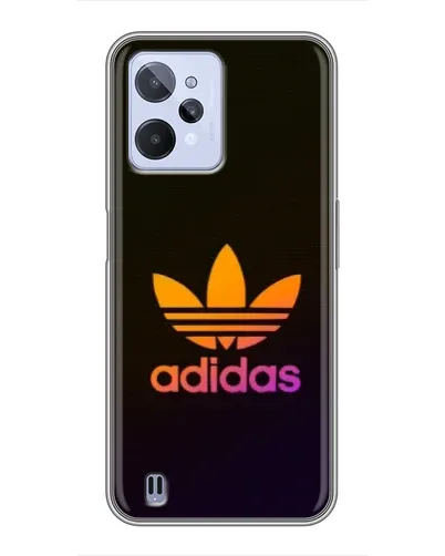 Чехол для Realme C31 с картинкой «Градиент Adidas»