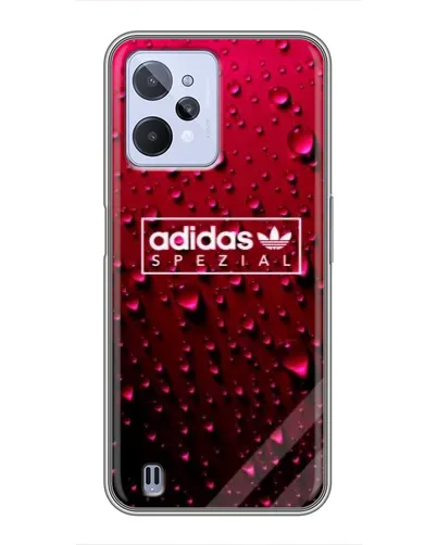 Чехол для Realme C31 с картинкой «Adidas Gold Marble»