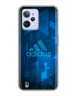 Чехол для Realme C31 с картинкой «Adidas Sport Art»