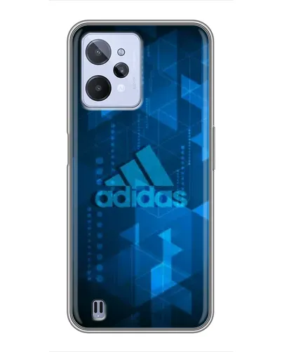 Чехол для Realme C31 с картинкой «Adidas Sport Art»