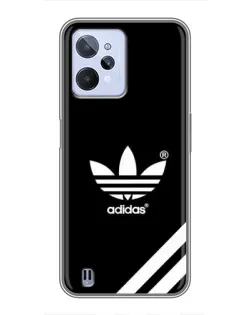 Чехол для Realme C31 с картинкой «Adidas с диагональными полосами»