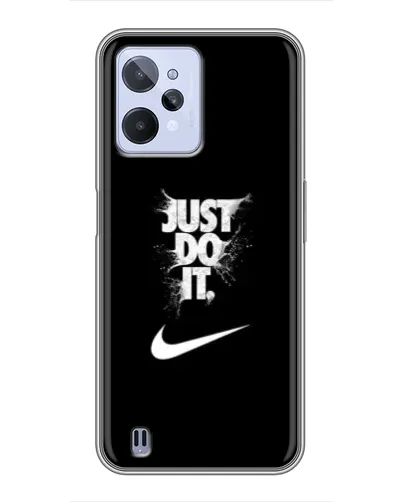 Чехол для Realme C31 с картинкой «Текстовый принт Nike» Чехол для Realme C31 с картинкой «Текстовый принт Nike»