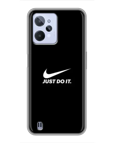Чехол для Realme C31 с картинкой «Минимализм от Nike» Чехол для Realme C31 с картинкой «Минимализм от Nike»