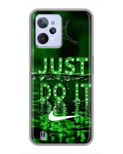 Чехол для Realme C31 с картинкой «Зеленый неоновый Nike» Чехол для Realme C31 с картинкой «Зеленый неоновый Nike»