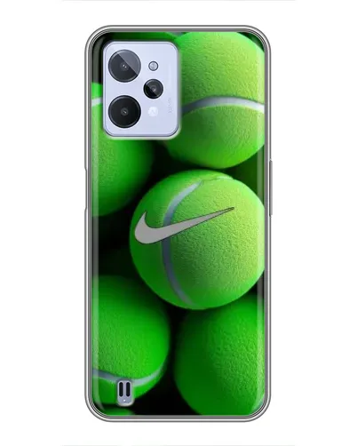 Чехол для Realme C31 с картинкой «Теннисные мячи Найк» Чехол для Realme C31 с картинкой «Теннисные мячи Найк»