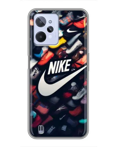 Чехол для Realme C31 с картинкой «Коллекция кроссовок Nike» Чехол для Realme C31 с картинкой «Коллекция кроссовок Nike»