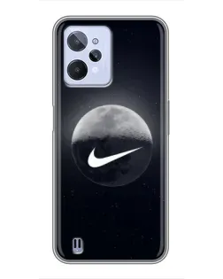 Чохол для Realme C31 з картинкою «Nike у стилі графіті»