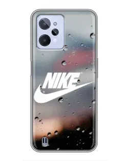 Чохол для Realme C31 з картинкою «Nike у стилі ретро»