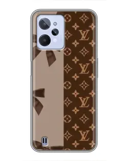 Чохол для Realme C31 з картинкою «Louis Vuitton — банти»