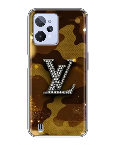 Чохол для Realme C31 з картинкою «Камуфляжний Louis Vuitton»