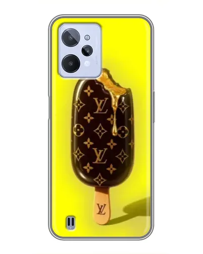 Чохол для Realme C31 з картинкою «Морозиво від LV»