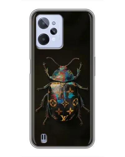 Чохол для Realme C31 з картинкою «LV — мармуровий принт»