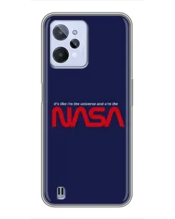 Чехол для Realme C31 с картинкой «NASA — глубокий космос»