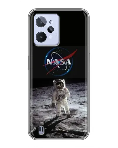 Чехол для Realme C31 с картинкой «Астронавт на Луне» Чехол для Realme C31 с картинкой «Астронавт на Луне»