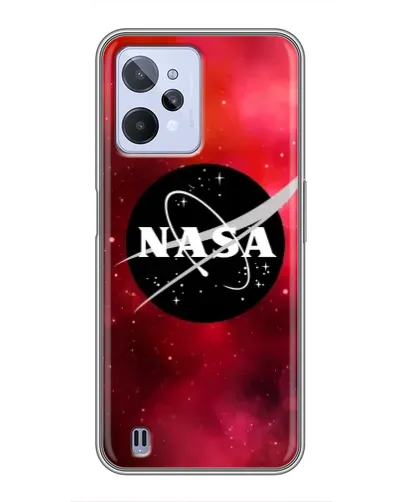Чехол для Realme C31 с картинкой «NASA — красная туманность» Чехол для Realme C31 с картинкой «NASA — красная туманность»