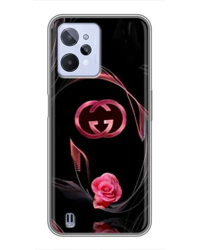 Чохол для Realme C31 з картинкою «Gucci — неонова троянда» Чохол для Realme C31 з картинкою «Gucci — неонова троянда»