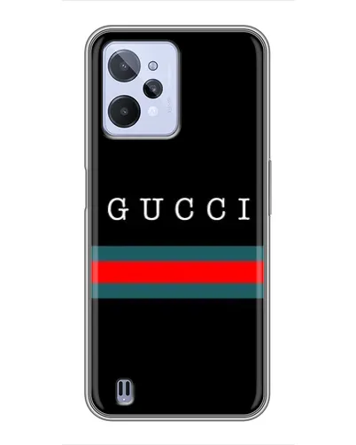 Чохол для Realme C31 з картинкою «Gucci — червоний пояс» Чохол для Realme C31 з картинкою «Gucci — червоний пояс»