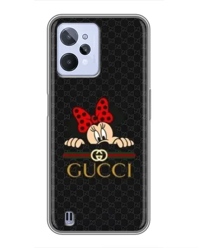 Чохол для Realme C31 з картинкою «Мінні Маус Gucci — чорний» Чохол для Realme C31 з картинкою «Мінні Маус Gucci — чорний»