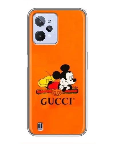 Чехол для Realme C31 с картинкой «Микки Маус Gucci — оранж» Чехол для Realme C31 с картинкой «Микки Маус Gucci — оранж»