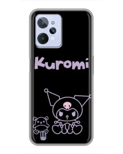 Чохол для Realme C31 з картинкою «Kuromi — чорний мінімалізм» Чохол для Realme C31 з картинкою «Kuromi — чорний мінімалізм»