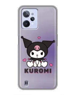 Чохол для Realme C31 з картинкою «Kuromi — фіолетовий арт» Чохол для Realme C31 з картинкою «Kuromi — фіолетовий арт»