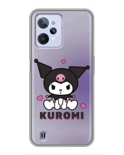 Чохол для Realme C31 з картинкою «Kuromi — фіолетовий арт» Чохол для Realme C31 з картинкою «Kuromi — фіолетовий арт»