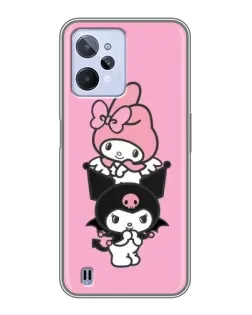 Чохол для Realme C31 з картинкою «My Melody та Kuromi» Чохол для Realme C31 з картинкою «My Melody та Kuromi»