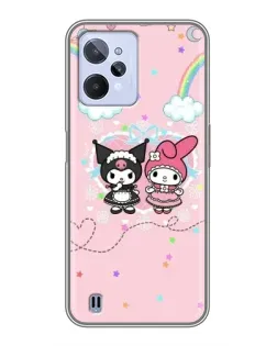 Чохол для Realme C31 з картинкою «My Melody та Kuromi» Чохол для Realme C31 з картинкою «My Melody та Kuromi»
