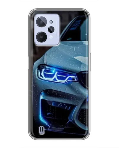 Чохол для Realme C31 з картинкою «Погляд BMW з синіми фарами» Чохол для Realme C31 з картинкою «Погляд BMW з синіми фарами»