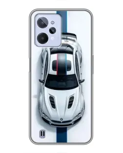 Чохол для Realme C31 з картинкою «Вид зверху — BMW M»