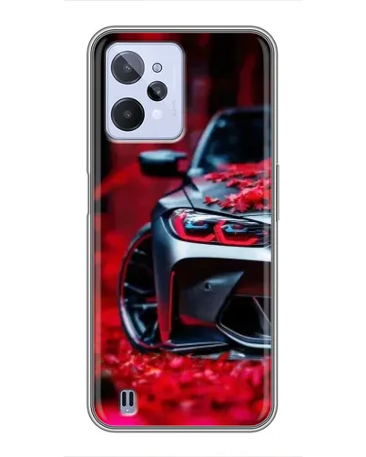 Чохол для Realme C31 з картинкою «Спортивна BMW та квіти» Чохол для Realme C31 з картинкою «Спортивна BMW та квіти»