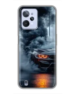 Чохол для Realme C31 з картинкою «BMW M-Power — абстракція»