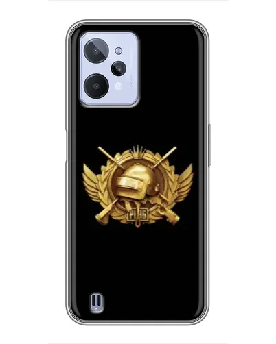 Чехол для Realme C31 с картинкой «PUBG — оранжевый градиент» Чехол для Realme C31 с картинкой «PUBG — оранжевый градиент»