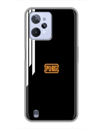 Чехол для Realme C31 с картинкой «PUBG — вертикальные линии» Чехол для Realme C31 с картинкой «PUBG — вертикальные линии»