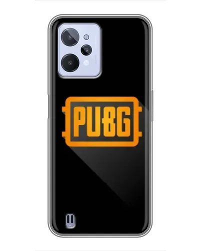 Чехол для Realme C31 с картинкой «PUBG — рамка лого» Чехол для Realme C31 с картинкой «PUBG — рамка лого»