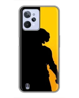 Чехол для Realme C31 с картинкой «Тень воина PUBG»