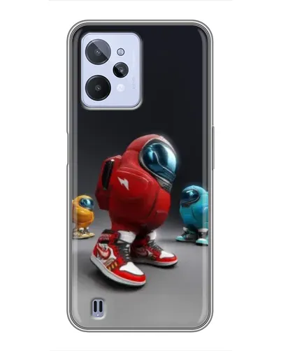 Чохол для Realme C31 з картинкою «Among Us — 3D стиль»