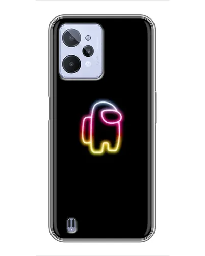Чохол для Realme C31 з картинкою «Among Us градієнт»