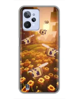 Чохол для Realme C31 з картинкою «Поле соняшників»
