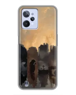 Чехол для Realme C31 с картинкой «Дорога к вере»