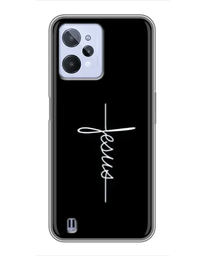Чехол для Realme C31 с картинкой «Тонкая линия веры» Чехол для Realme C31 с картинкой «Тонкая линия веры»
