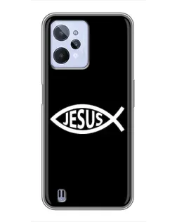 Чехол для Realme C31 с картинкой «Классический Jesus»