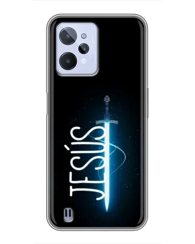 Чехол для Realme C31 с картинкой «Меч Духа Jesus» Чехол для Realme C31 с картинкой «Меч Духа Jesus»