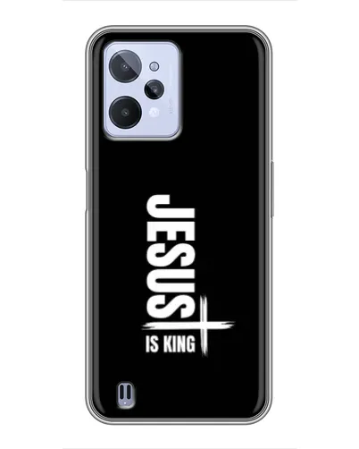 Чехол для Realme C31 с картинкой «Вертикаль веры Jesus» Чехол для Realme C31 с картинкой «Вертикаль веры Jesus»
