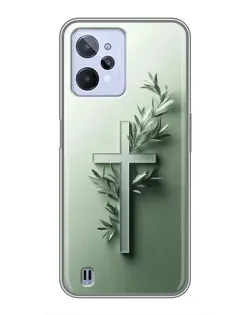 Чохол для Realme C31 з картинкою «Оливкова гілка»