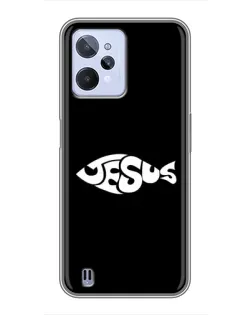 Чохол для Realme C31 з картинкою «Риба  Jesus»