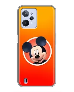 Чохол для Realme C31 з картинкою «Mickey в колі»