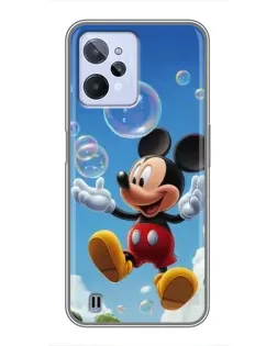 Чохол для Realme C31 з картинкою «Mickey та мильні бульбашки» Чохол для Realme C31 з картинкою «Mickey та мильні бульбашки»