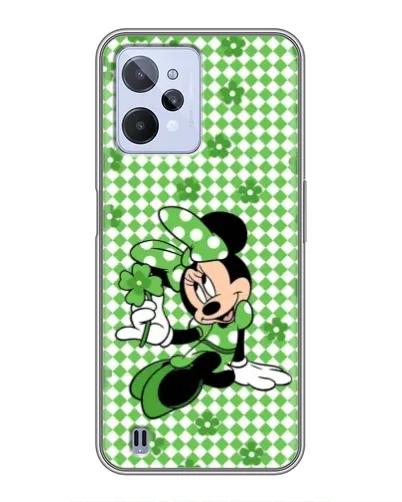 Чохол для Realme C31 з картинкою «Mickey в клітинку»