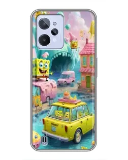 Чохол для Realme C31 з картинкою «Монстр-трак пригоди»
